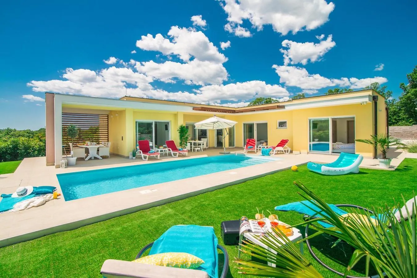 Villa Vita In Central Istria - Ground Floor Villa For 6 People With Heated Pool Svetvinčenat